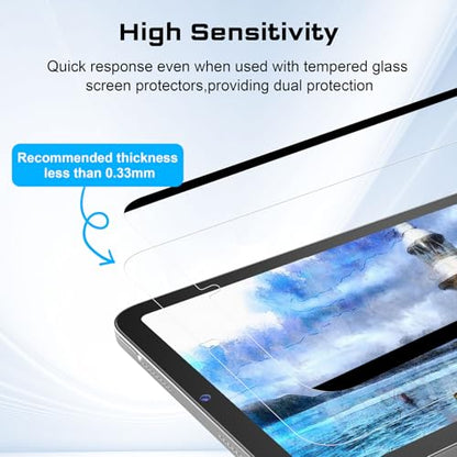 Magnetic Paper Screen Protector for iPad Mini 7 2024 (A17 Pro) & iPad Mini 6 8.3 Inch,Detachable and Reusable Nano Adsorption High Sensitive Anti Glare Matte Film for Note-Taking,Drawing, Art - size: Magnetic iPad mini 8.3