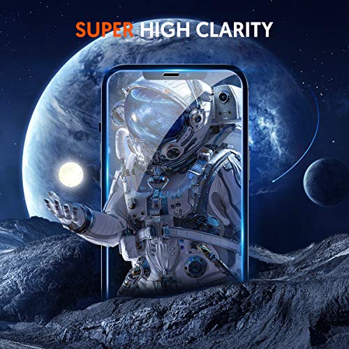 Fotbor Compatible for iPhone 12 Pro/12 Screen Protector - 3 Pack [Military-Grade Shatterproof] Full Coverage Tempered Glass w/Alignment Frame HD Clear Film for Apple iPhone 12 & Pro 6.1" - size: 6.1 inch-iPhone 12/12 Pro