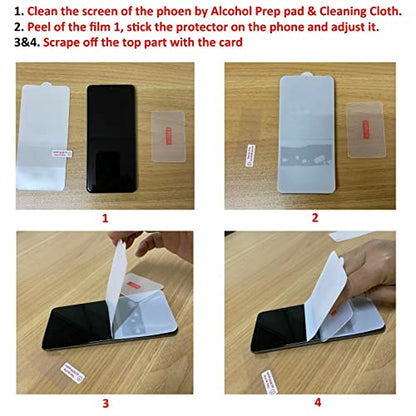 LOOKSEVEN 3 Pack Hydrogel Film For iPhone 15 - size: iPhone 15