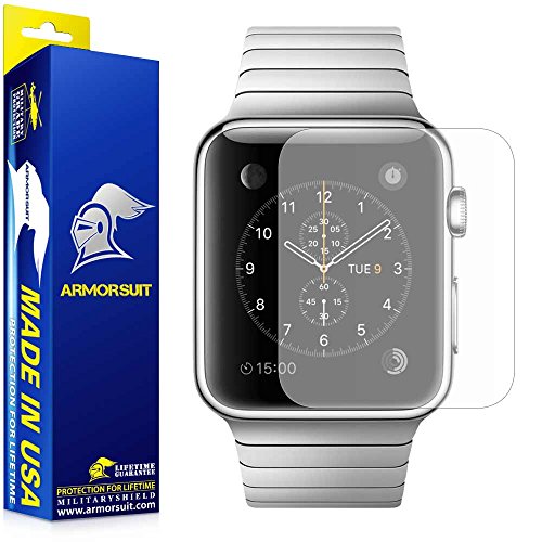ArmorSuit Anti-Glare Matte Screen Protector for Apple Watch Series 1/2/3 42mm MilitaryShield Anti Bubble Film
