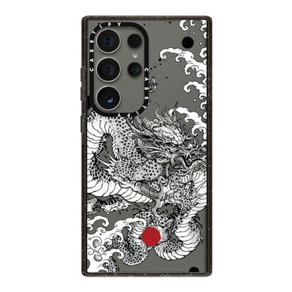 CASETiFY for Galaxy S24 Ultra Case - Impact | 8.2 ft. 4x Military Grade Drop Protection | Power Dragon | Black - color: Power Dragon, size: Galaxy S24 Ultra (6.8")