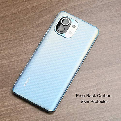 Ibywind 2 Pcs Screen Protector For Xiaomi Mi11 5G 6.81",Flexible TPU Film,With 1Pc Camera Lens Protector,1Pc Back Film,Bubble Free[Easy to install] - size: Mi 11 5G