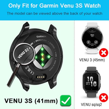 [5Pack] RICHONE Screen Protector Compatible with Venu 3S GPS Smartwatch 41mm Case for Garmin Venu 3S Cases Resist Scratched Full Covers Flexible TPU Screen Protectors - size: Venu 3S 41mm