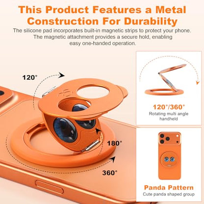 MagSafe Phone Grip, Orange - color: Orange