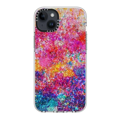 CASETiFY for iPhone 14 Plus Case - Impact Clear Compatible with MagSafe | Not Yellowing | 6.6 ft. 3X Military Grade Drop Protection | And We Danced Our Way Home by Ingrid Ching | Clear - color: And We Danced Our Way Home, size: Iphone 14 Plus (6.7")