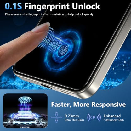 2 Pack for Samsung Galaxy S23 Privacy Screen Protector - size: S23