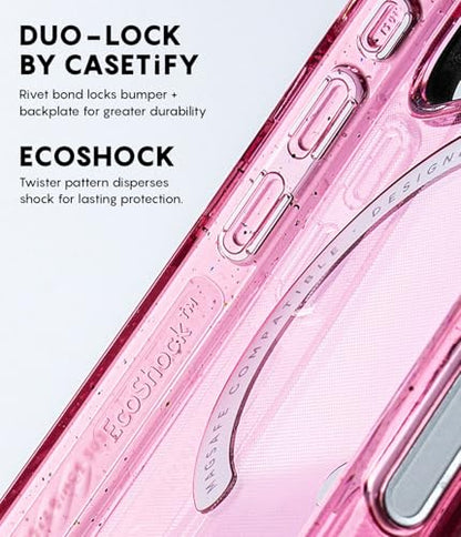 CASETiFY for iPhone 17 Pro Case - Impact Compatible with MagSafe | 8.2 ft. 4x Military Grade Drop Protection | In the Tulips | Black - color: 054. In the Tulips, size: Iphone 17 Pro (6.3")