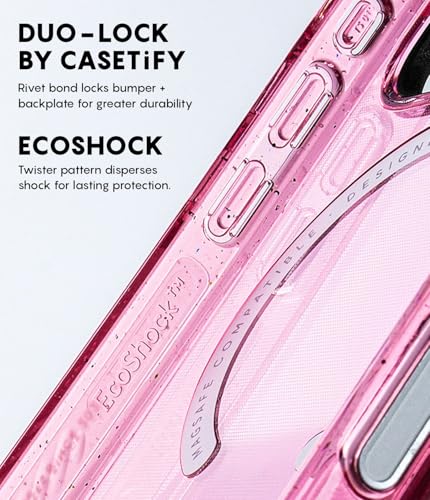 CASETiFY for iPhone 17 Case - Impact Compatible with MagSafe | 8.2 ft. 4x Military Grade Drop Protection | BOWS | Matte Black - color: BOWS, size: Iphone 17 (6.3")