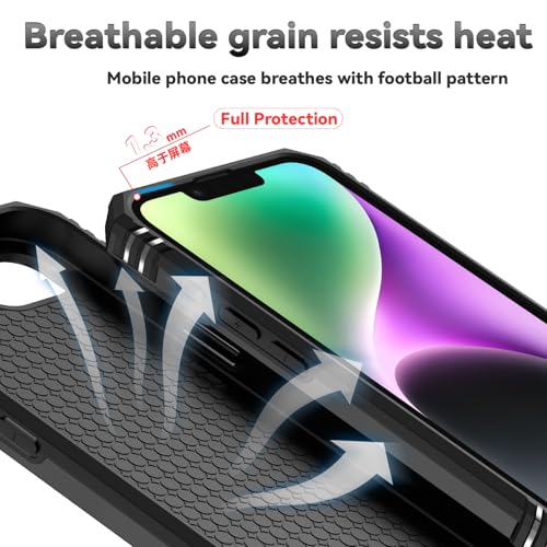 for iPhone 17E / iPhone 16E Case, with Camera Lens Cover HD Screen Protector, Dual Layer Military-Grade Drop Tested Magnetic Ring Holder Kickstand Protective Phone Case for iPhone 16E / 17E (Black) - color: Black with camera cover Military-Grade 2nd gen