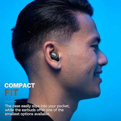 JLab Go Air Pop+ Earbuds, Dual Connect, EQ3 Sound, Black - color: Black, style: Matte