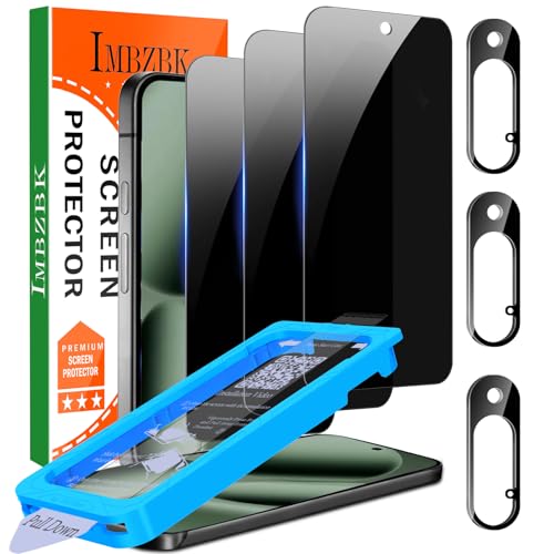 IMBZBK Privacy Screen Protector for Google Pixel 10, 3+3 Pack