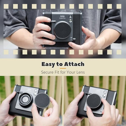 JJC Aluminum Lens Cap Cover for Fujifilm Instax Wide Evo, Dustproof & Anti-Scratches Lens Protector with Soft EVA Interior & Silicone-Textured Surface, Accessories for Fuji Wide Evo - size: For Fuji WIDE Evo
