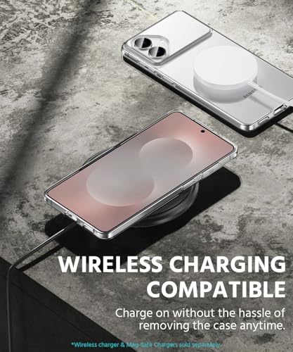 Compatible with Samsung Galaxy S26 Edge Case, Ultra [Slim Thin] Flexible Clear TPU [Scratch-Resistant] Gel Rubber Soft Skin Silicone Protective Phone Case Cover for Galaxy S26 Edge (Clear) - size: S26 Edge