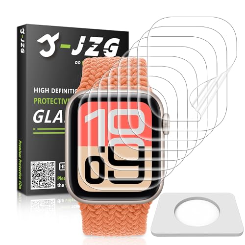 8 Pack Screen Protector for Apple Watch SE 3 / SE 2 / SE 44mm | Ultra Clear Flexible Soft Film for iWatch SE 3/2/1, HD Scratch Resistant Anti Fingerprint Touch Sensitive Bubble Free - size: For Apple Watch SE 3/2/1 44mm 1.85 Inch