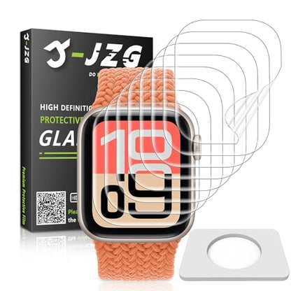 8 Pack Screen Protector for Apple Watch SE 3 / SE 2 / SE 44mm | Ultra Clear Flexible Soft Film for iWatch SE 3/2/1, HD Scratch Resistant Anti Fingerprint Touch Sensitive Bubble Free - size: For Apple Watch SE 3/2/1 44mm 1.85 Inch