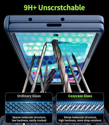 Cozycase for Samsung Galaxy Z Fold 8 Ultra /Z Fold 7 Case with Kickstand - color: Blue