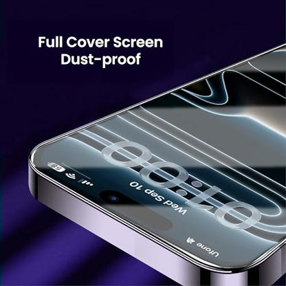 Dreem Privacy Screen Protector for iPhone Air – 28° Anti-Spy Tempered Glass, 9H Hardness, Oleophobic Coating, Bubble-Free, Case Friendly, HD Clear Privacy Glass Film - size: iPhone Air