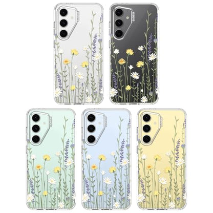 MOSNOVO Case for Samsung Galaxy S24 FE, [Buffertech 6.6ft Military-Grade Drop Protection] [Anti Peel Off Tech] Clear TPU Bumper Phone Case Cover Design - Wild Meadow - color: Clear - Wild Meadow, size: Samsung Galaxy S24 FE