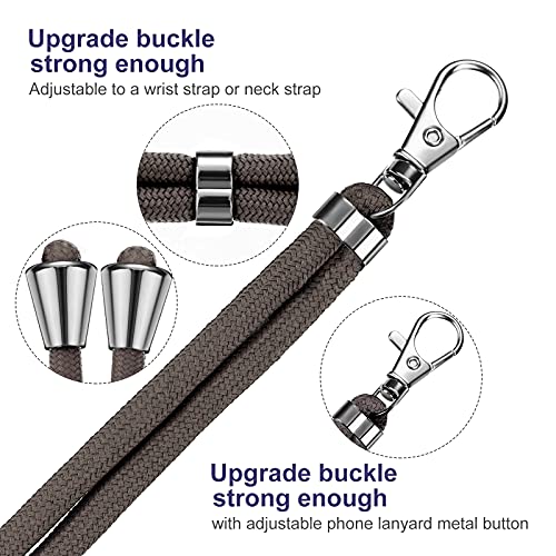 Weewooday 4 Pcs Phone Lanyard Crossbody Phone Strap, Deep Color Series - color: Deep Color Series