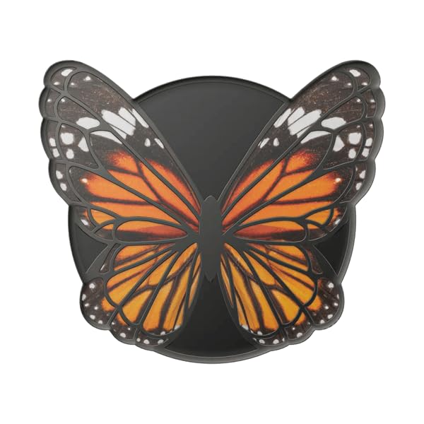 PopSockets Adhesive Phone Grip, Holder- Monarch Butterfly - color: Monarch Butterfly, style: Adhesive