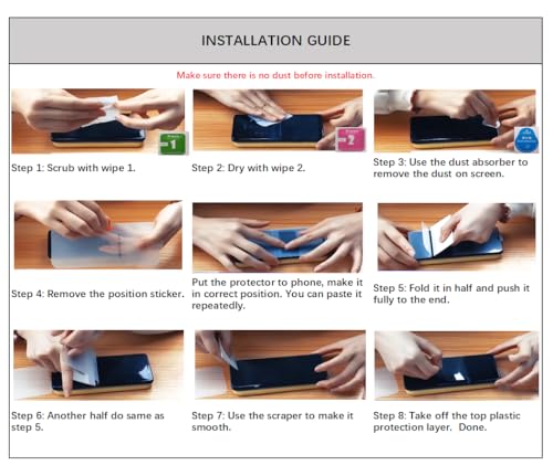 [2 Pack] Hydrogel Screen Protector for Samsung Galaxy S24 Ultra 5G
