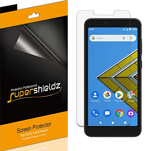 Supershieldz (6 Pack) Designed for AT&T Radiant Core and Cricket Icon Screen Protector, Anti Glare and Anti Fingerprint (Matte) Shield