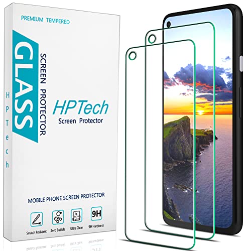 2 Pack Screen Protector for Google Pixel 4a 5G Tempered Glass Film - color: Clear-Google Pixel 4a 5G