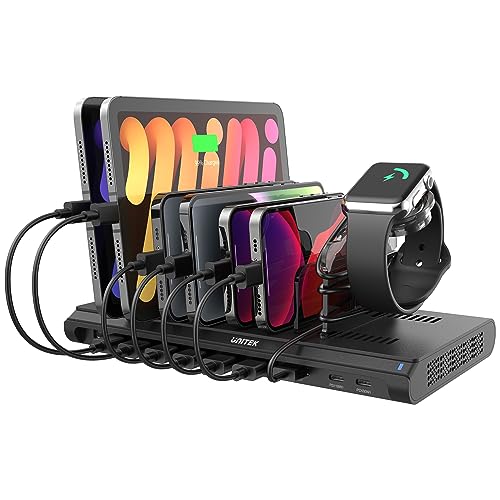Unitek 120W 10-Port Charging Station with QC 3.0 & PD 60W/18W