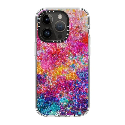 CASETiFY for iPhone 14 Pro Case - Impact Clear Compatible with MagSafe | Not Yellowing | 6.6 ft. 3X Military Grade Drop Protection | And We Danced Our Way Home by Ingrid Ching | Clear - color: And We Danced Our Way Home, size: Iphone 14 Pro (6.1")