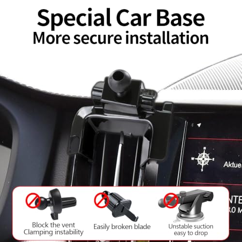 Car Magnetic Phone Mount for Volvo XC60 2018 2019 2020 2021 2022 20223 2024 2025 Auto Interior Accessories Best Cellphone Holder Fast 15W Wireless Charger Cell Phones Charging Screen Stand Accessory