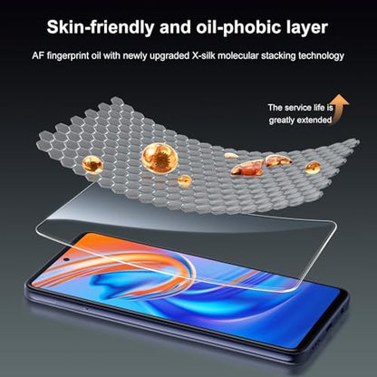 2 Pack for T-Mobile Revvl 7 Pro 5G Screen Protector Tempered Glass - size: T-Mobile REVVL 7 Pro 6.78inch