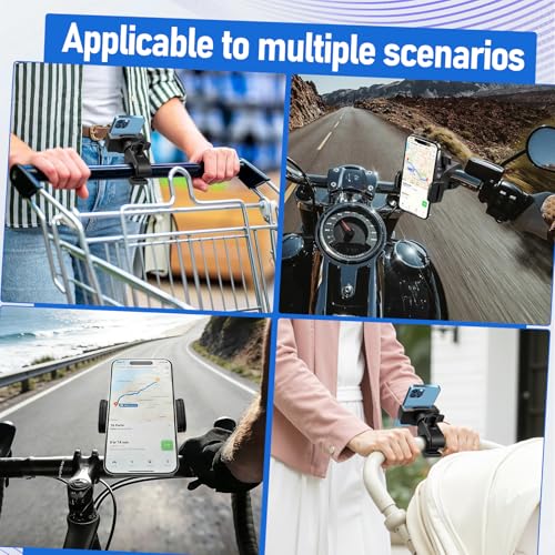 Phone Holder, Spin Bike, Treadmill, Stroller, Shopping Cart