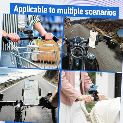 Phone Holder, Spin Bike, Treadmill, Stroller, Shopping Cart