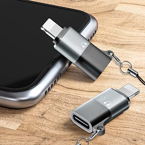 for DJI Mic Mini USB-C Adapter,OTG Converter with Charging Function,Not for DJI Mobile Receiver & Phone Calls, for Phone 14/13/12/11/USB-C EarPods