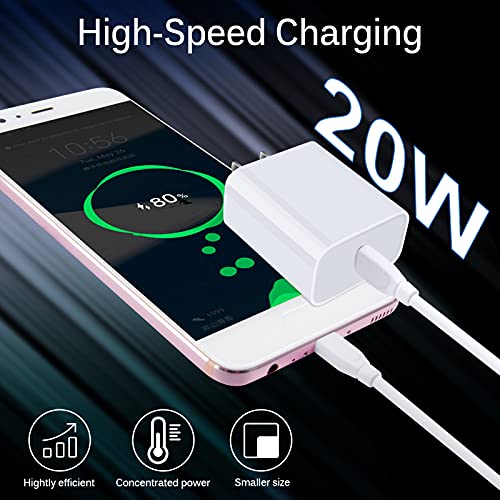 Google Pixel USB C Fast Charger for Google Pixel 11 10 10 Pro 10 Pro XL - color: White
