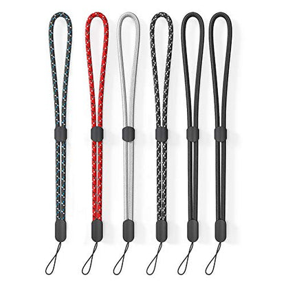 Avorast 6 Pack Cell Phone Camera Wrist Straps, Wrist Lanyards - color: Mixed Vibrant