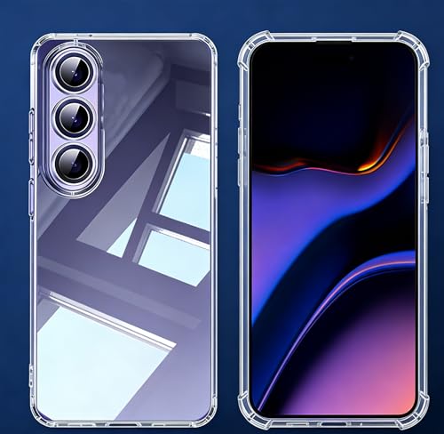 Clear Case for Samsung Galaxy S26 Plus 5G,Camera Lens Full Protection,Transparent Anti-Scratch Non-Yellowing Ultra Slim Fit Shockproof Drop Protection Phone Cover Galaxy S 26 Plus - size: 26 Plus