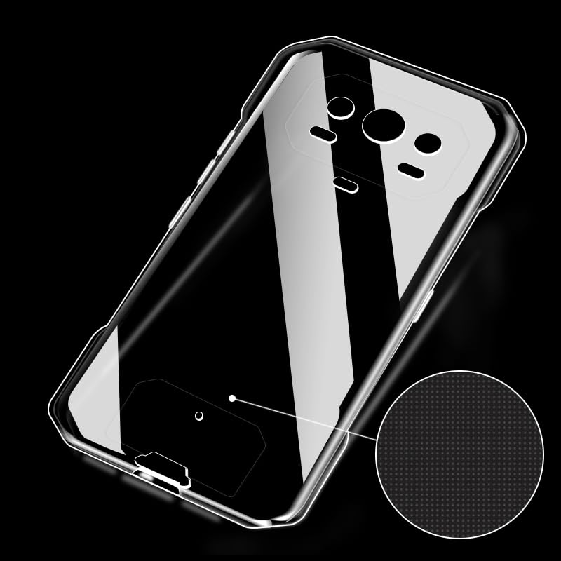 Protective Case for Armor 27T Pro - Clear | 6.78" Slim Shockproof Bumper Back Cover Anti-Scratch Flexible TPU Shell, Grip-Friendly - color: Transparent