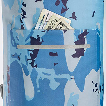 Skog Å Kust DrySak Roll Top Waterproof Bag, 5, 10 & 20 Liter - color: Blue Camo, size: 5 Liter