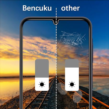 Privacy Screen Protector for Samsung Galaxy A25 5G Tempered Glass - color: Black-Galaxy A25 5G