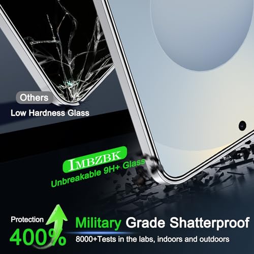 IMBZBK Screen Protector for Samsung Galaxy S25 Plus, 3+3 Pack - color: S25 Plus-Transparent