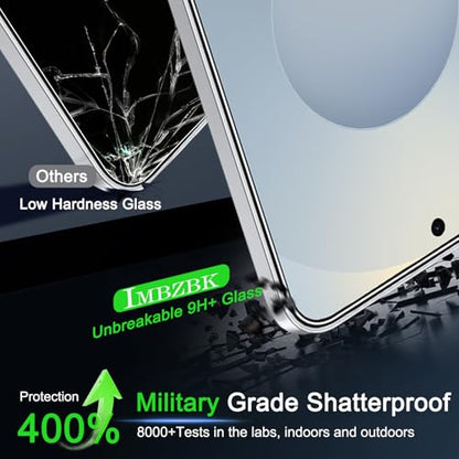 IMBZBK Screen Protector for Samsung Galaxy S25 Plus, 3+3 Pack - color: S25 Plus-Transparent