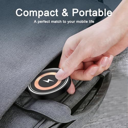 Wireless Charger for Samsung S26 FE Magnetic Wireless Charger Fast Charging - color: Black