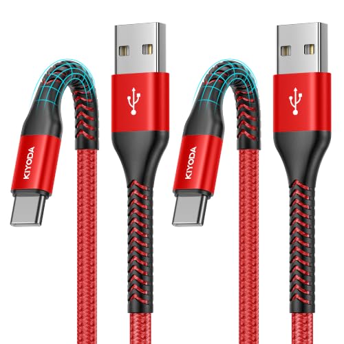 USB C to USB C Cable 60W Fast Charging 10FT, USB C to C Cable for CarPlay - color: Red, size: 6FT, style: USB A to USB C