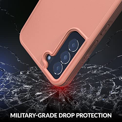 Crave for Galaxy S22 Plus Case, Shockproof Protection Dual Layer Case for Samsung Galaxy S22 Plus (6.6 inch) - Blush - color: Blush