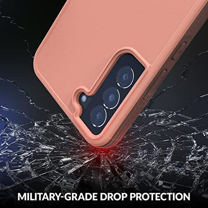 Crave for Galaxy S22 Plus Case, Shockproof Protection Dual Layer Case for Samsung Galaxy S22 Plus (6.6 inch) - Blush - color: Blush