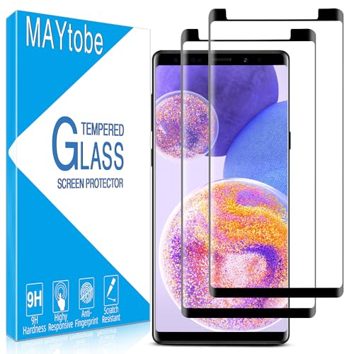 MAYtobe 2-Pack for Samsung Galaxy Note 8 Screen Protector Tempered Glass - size: Samsung Note 8