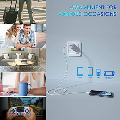 iPhone Charger, [Apple MFi Certified] 2 Pack 3FT Lightning Cable Cube Phone - size: 3FT