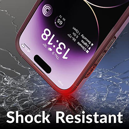 Crave Dual Guard for iPhone 14 Pro, Shockproof Protection Dual Layer Case for Apple iPhone 14 Pro (6.1") - Lilac - color: Lilac