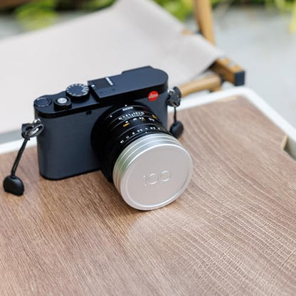 Q3 43 Metal Lens Cap Protector for Leica Q3 43 Q Q-P Camera Accessories - color: Silver